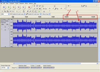 03 Open Audacity  Taiere mix la 60 minute.JPG